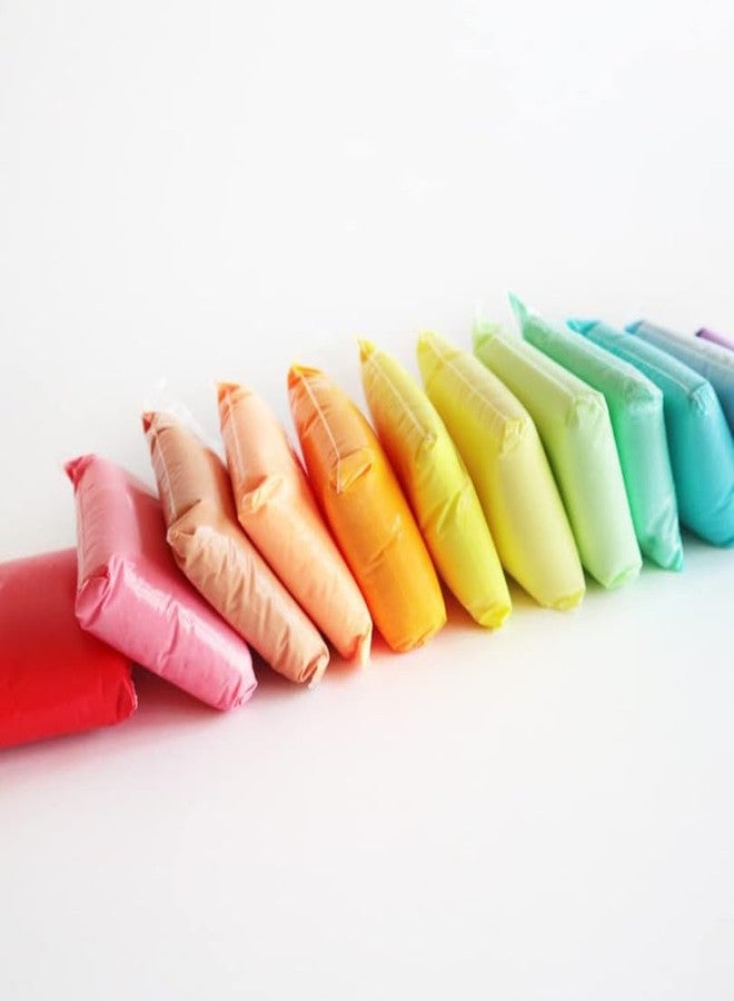 Eclet (Pack of 12) Air Dry Clay, Colorful Children Soft Clay, Creative Art Crafts, Gifts for Kids-Multi Color. Non-Toxic Modeling Magic Fluffy Foam Bouncing Clay Putty Kit for Kids with Tools .3 - Image 1